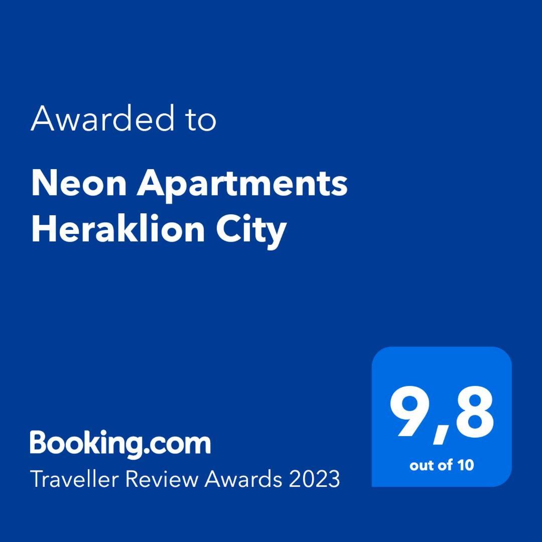 Neon Apartment, Modern, High Quality, Central Apt, Heraklion City 外观 照片