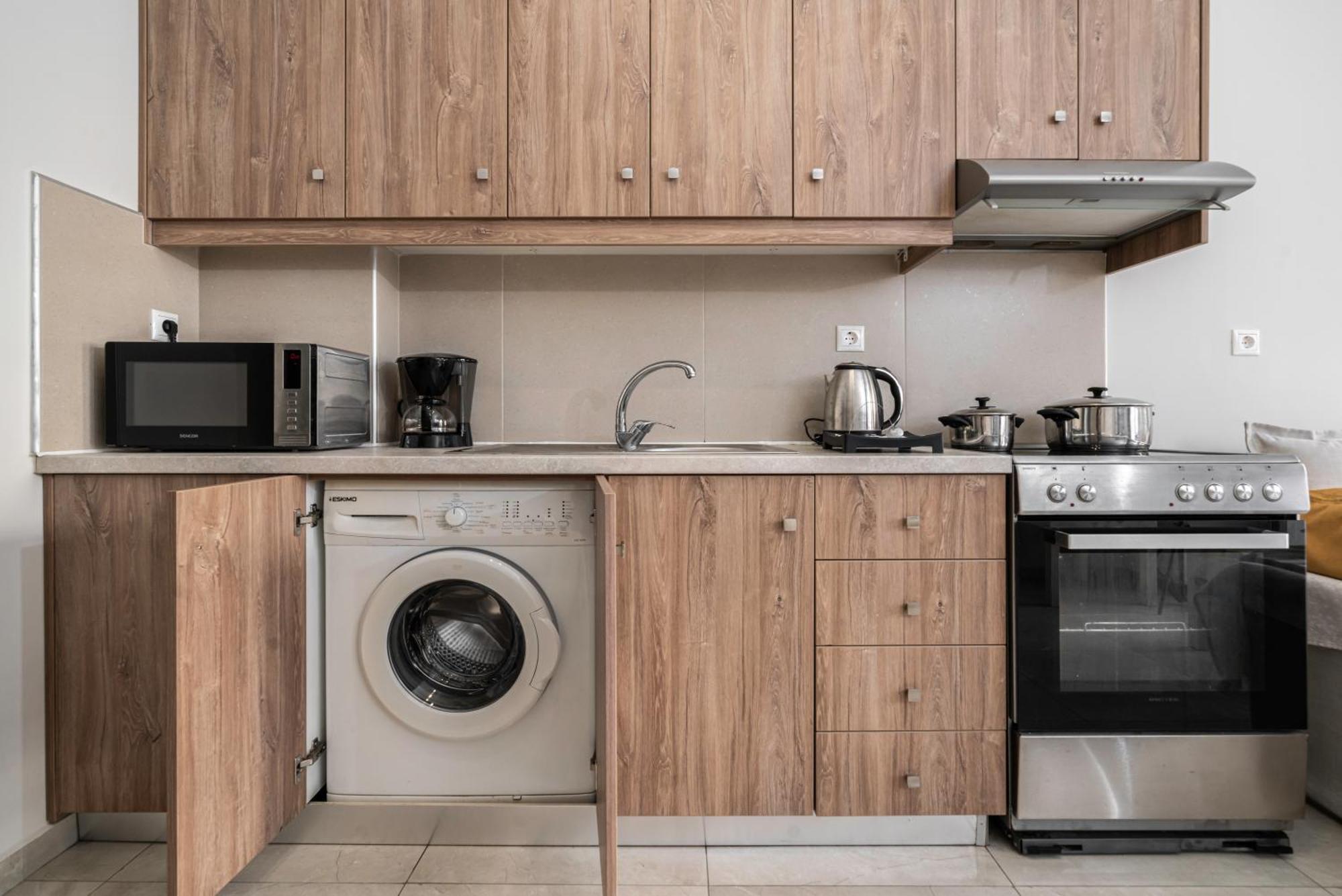 Neon Apartment, Modern, High Quality, Central Apt, Heraklion City 外观 照片