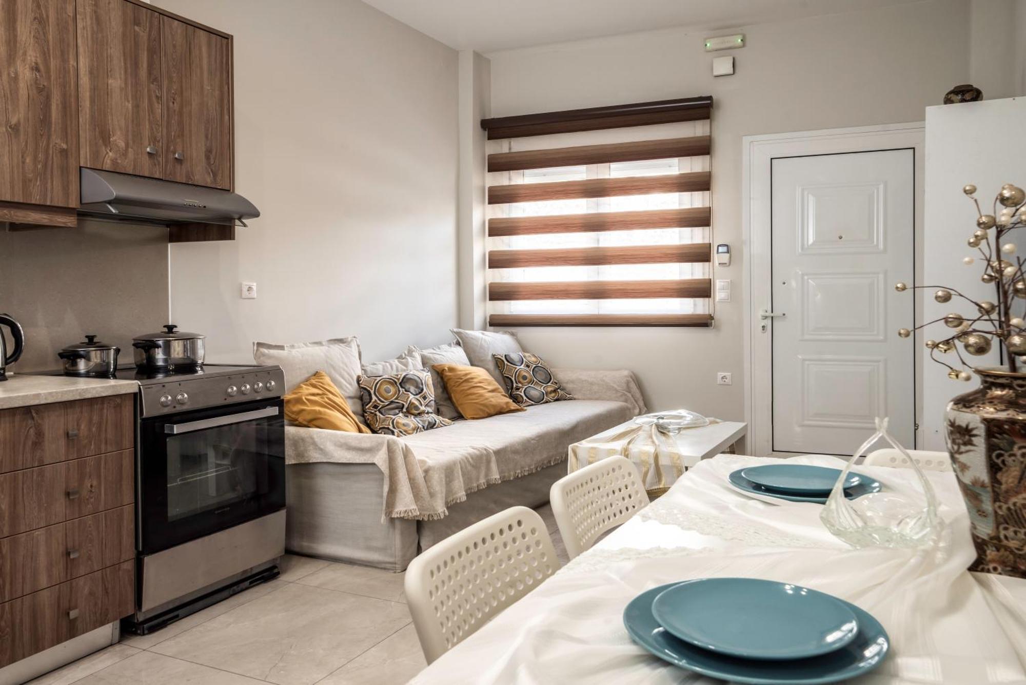 Neon Apartment, Modern, High Quality, Central Apt, Heraklion City 外观 照片